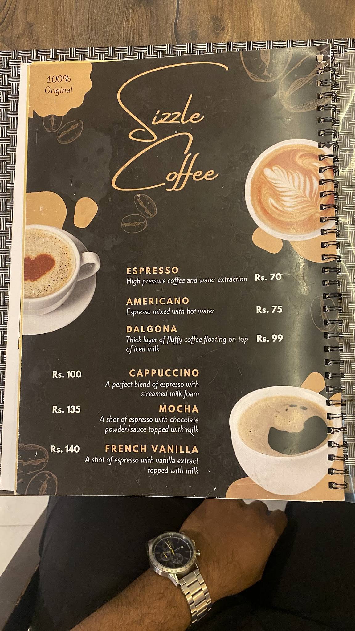 Sizzle House Kottayam menu