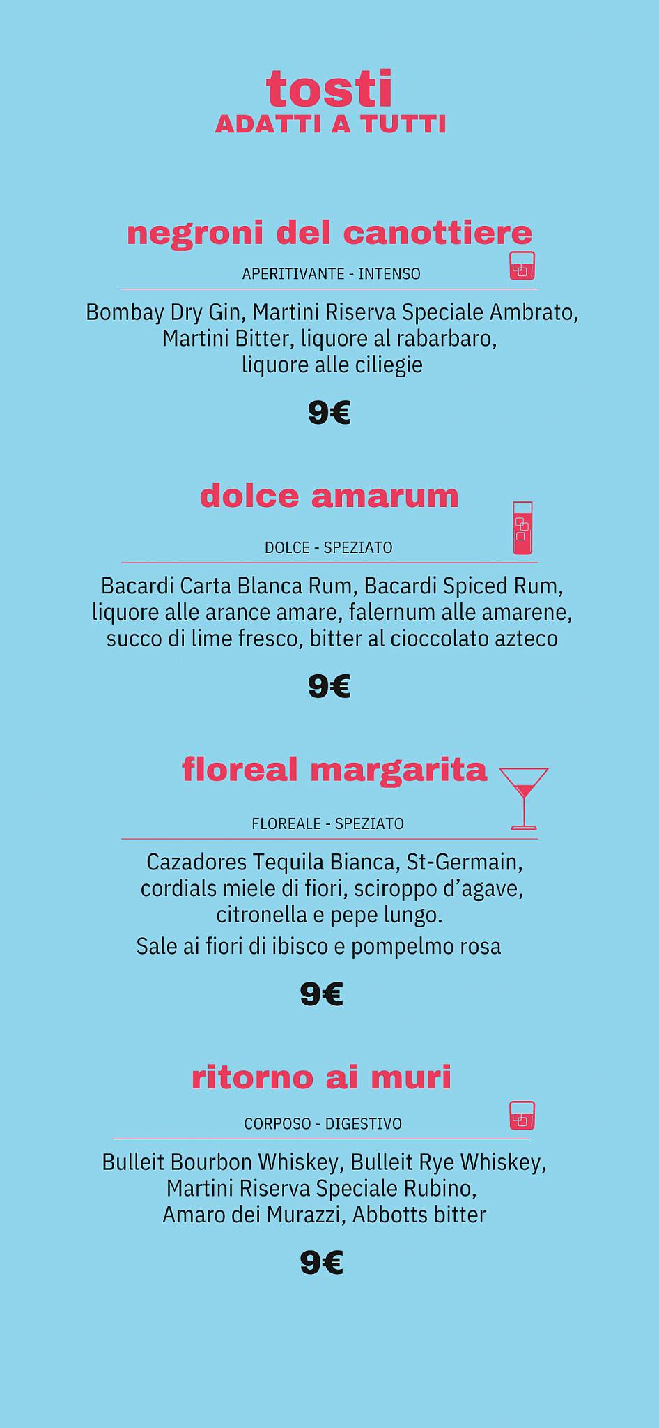 Menu di Soho 