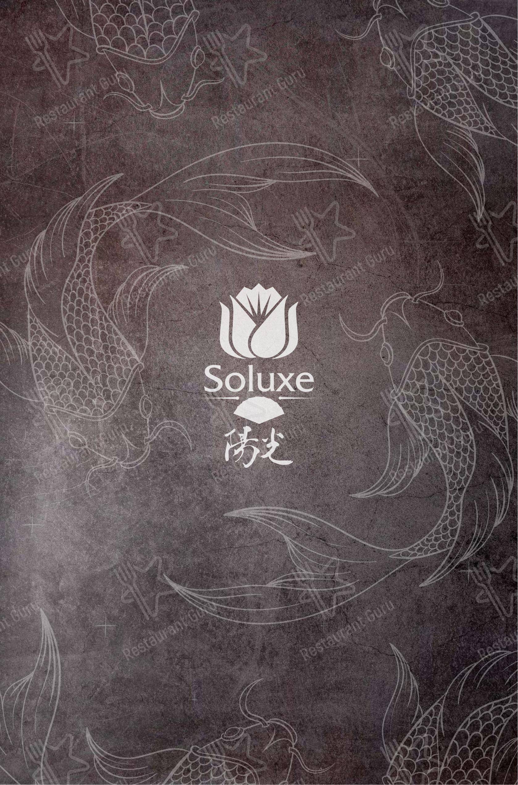 Soluxe Kutuzovsky dans Moscou - Menu