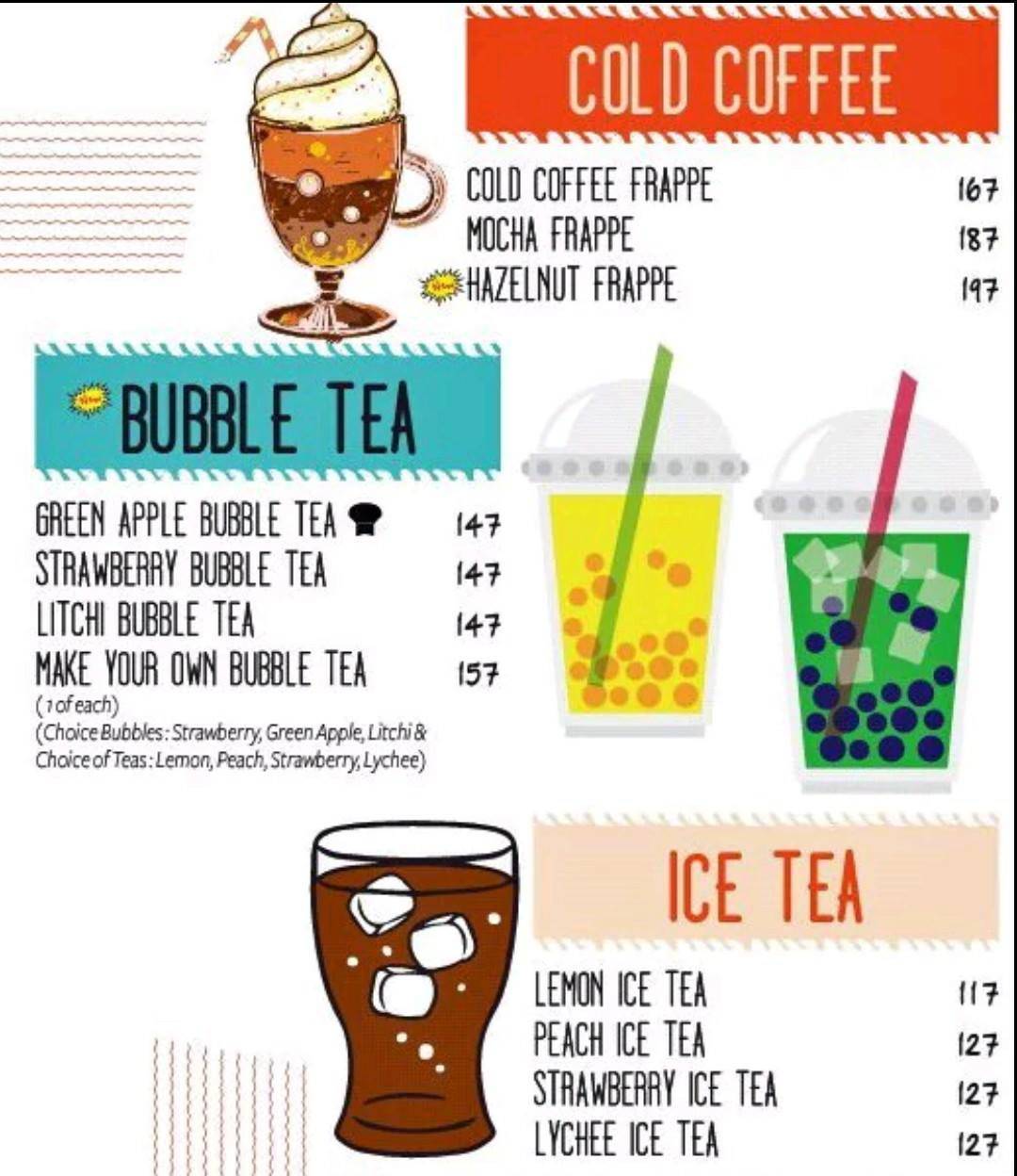 South Se menu