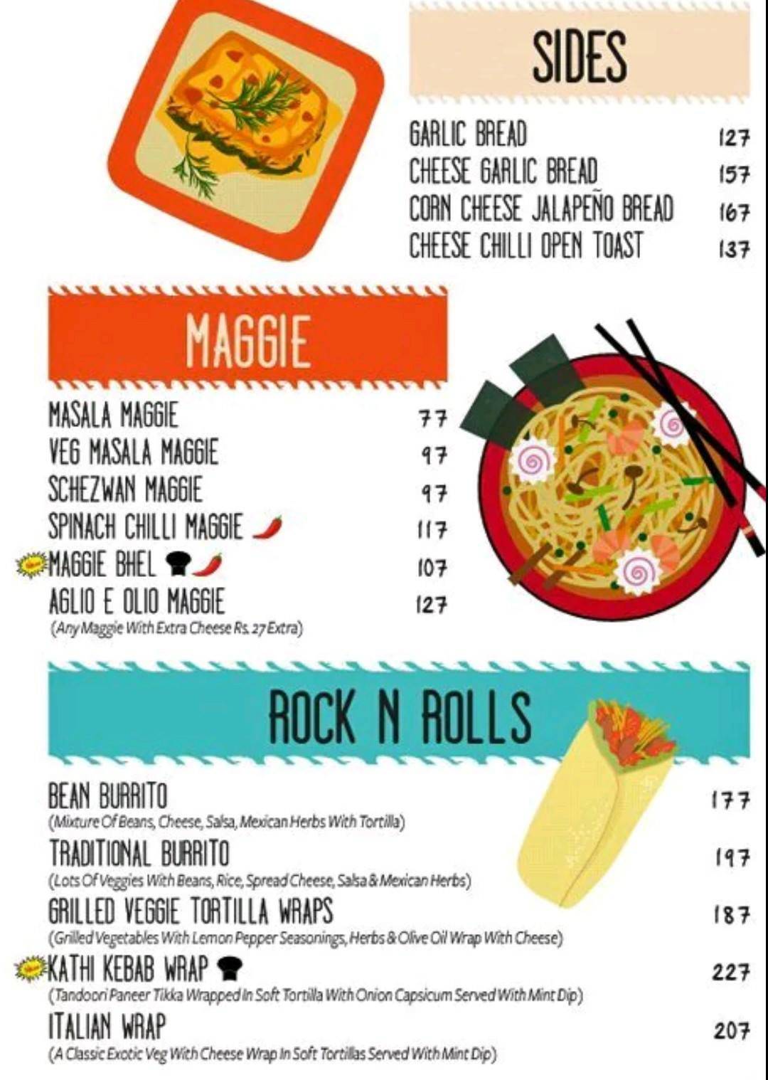 South Se menu