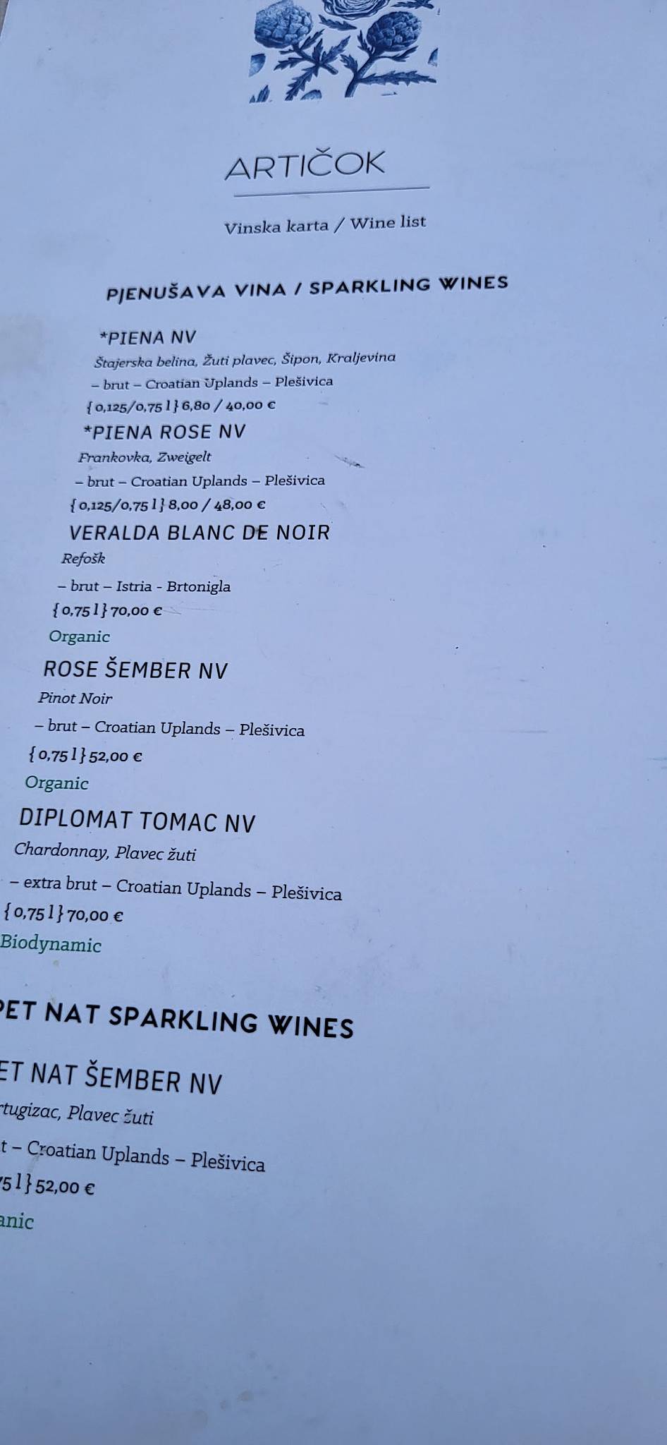 Menu di Articok - food and bar 