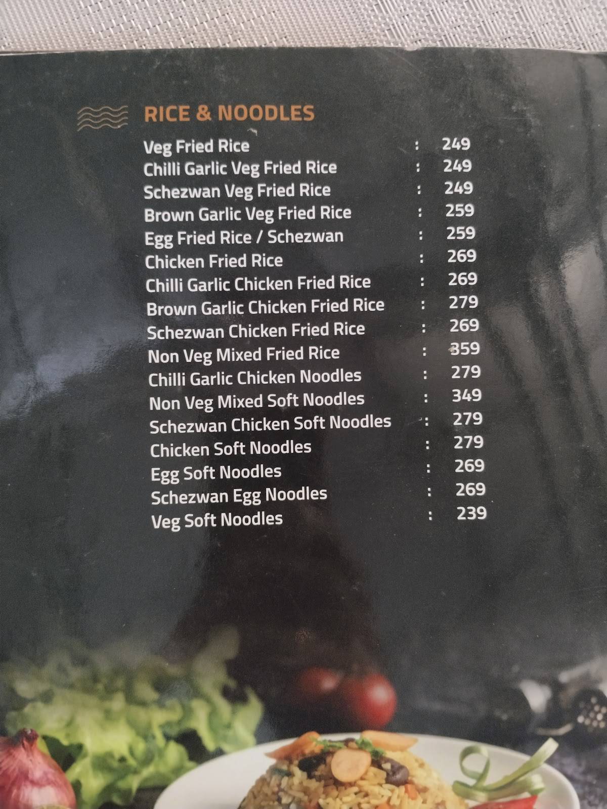 Sri Vyshnavi Restaurant menu