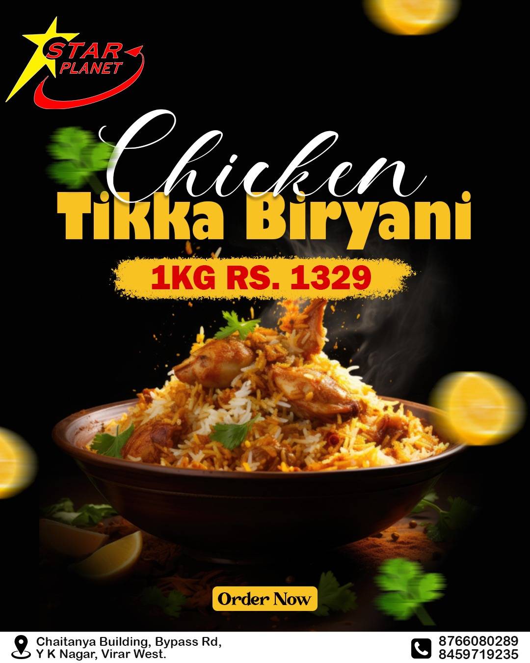 Star Planet family restaurant & bar menu