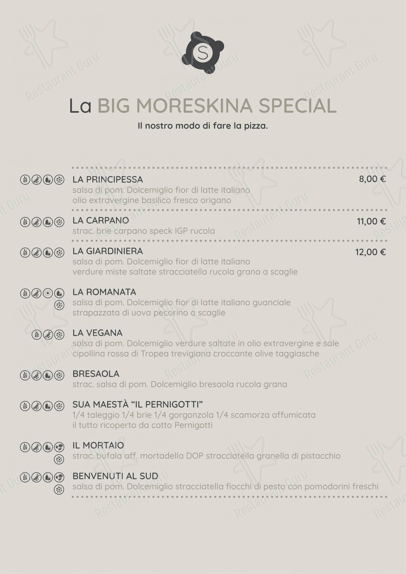 Menu bar per Strakkino in Genova