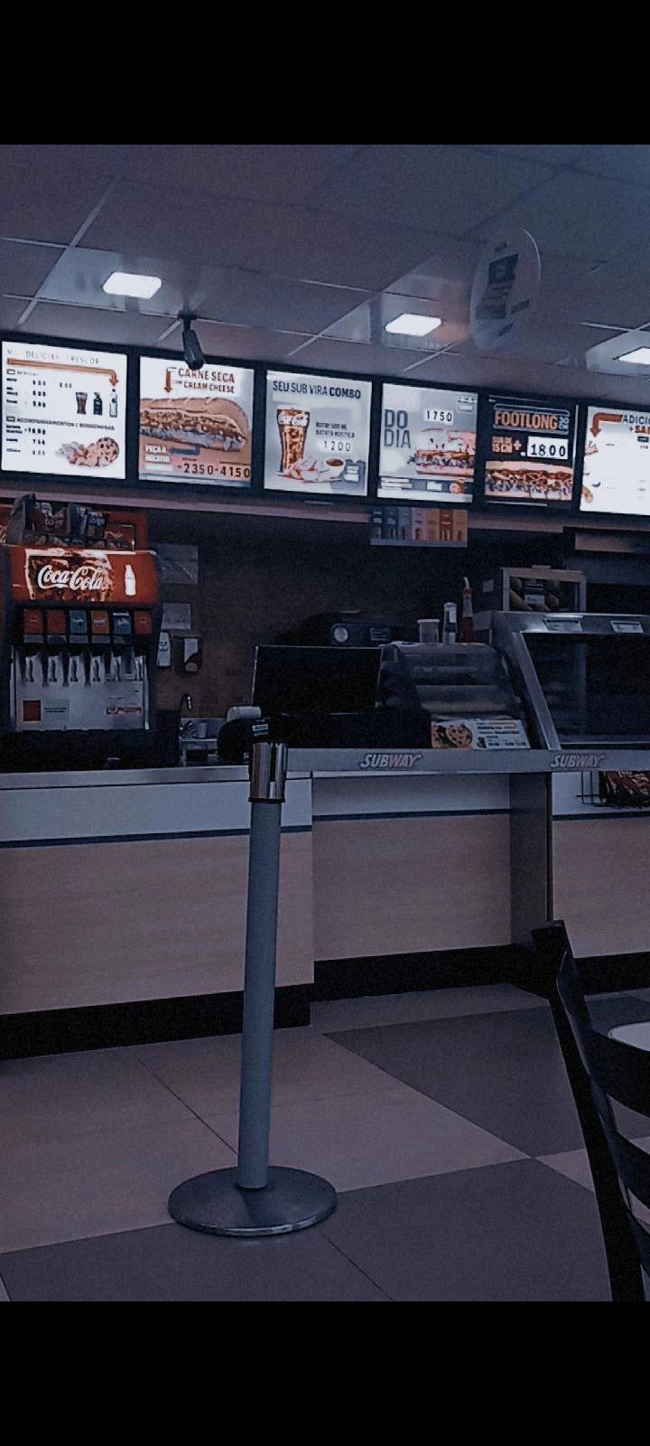 Subway - Santa Cândida cardápio