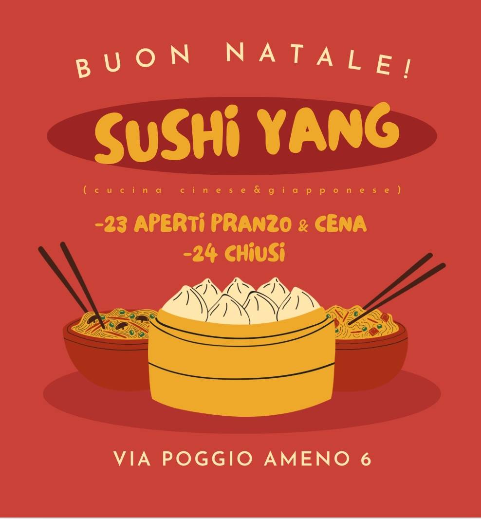 Menu di Sushi Yang 