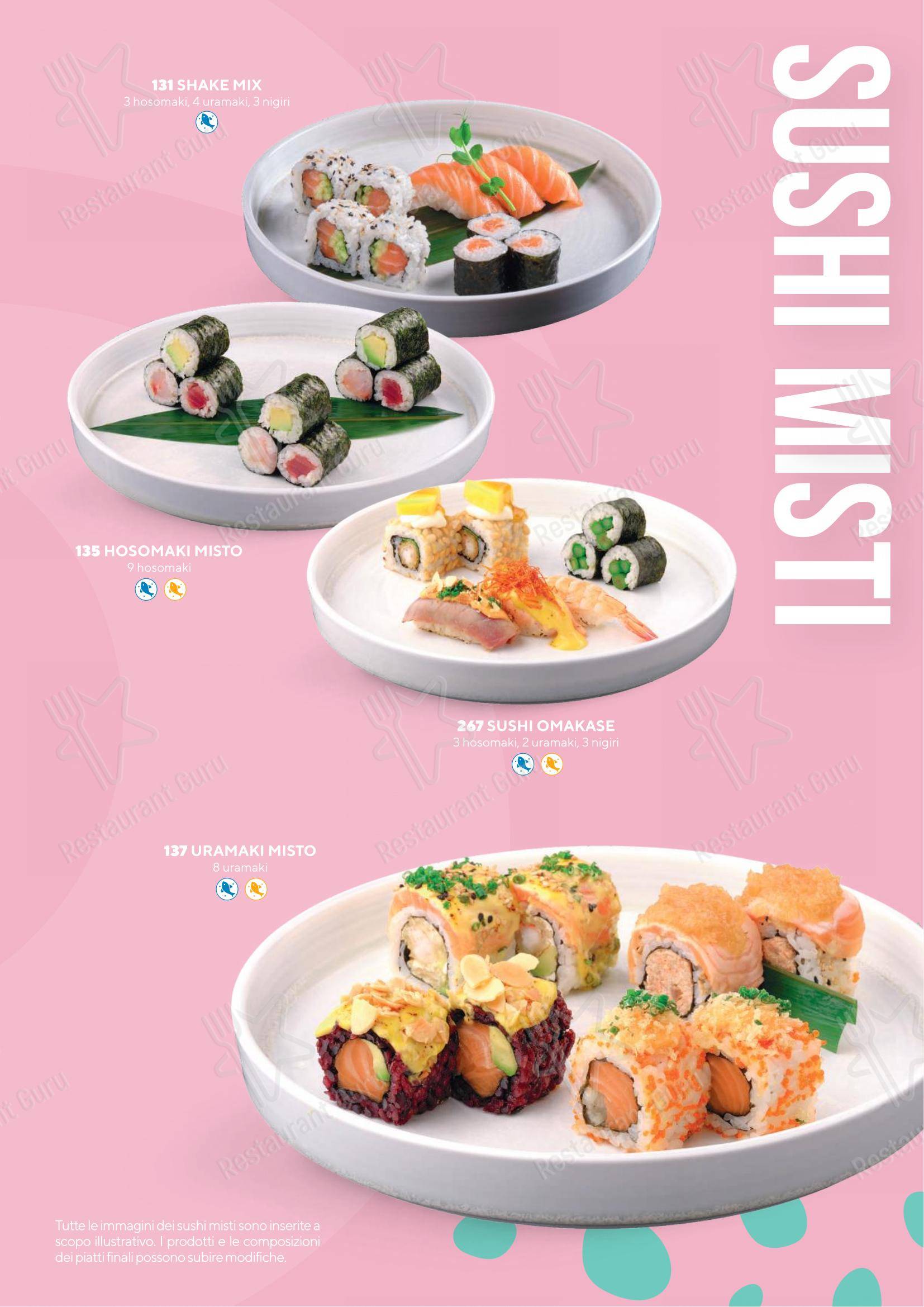 Menu per Sushiko Riva del Garda - Blue Garden ristorante