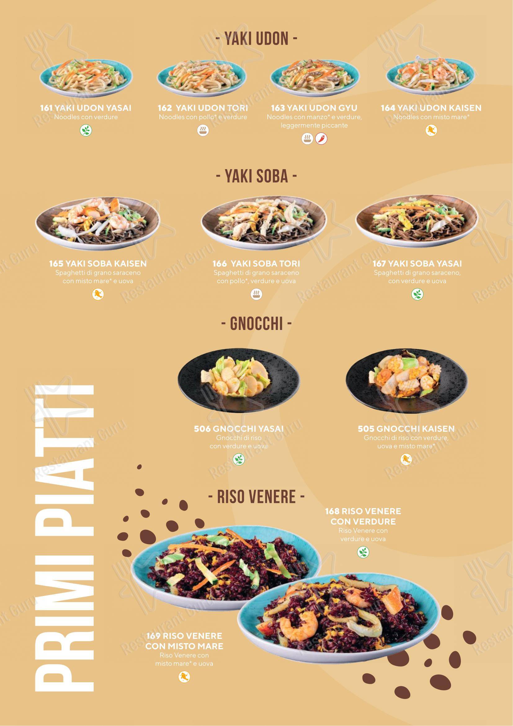 Sushiko Riva del Garda - Blue Garden in Riva del Garda - Menu
