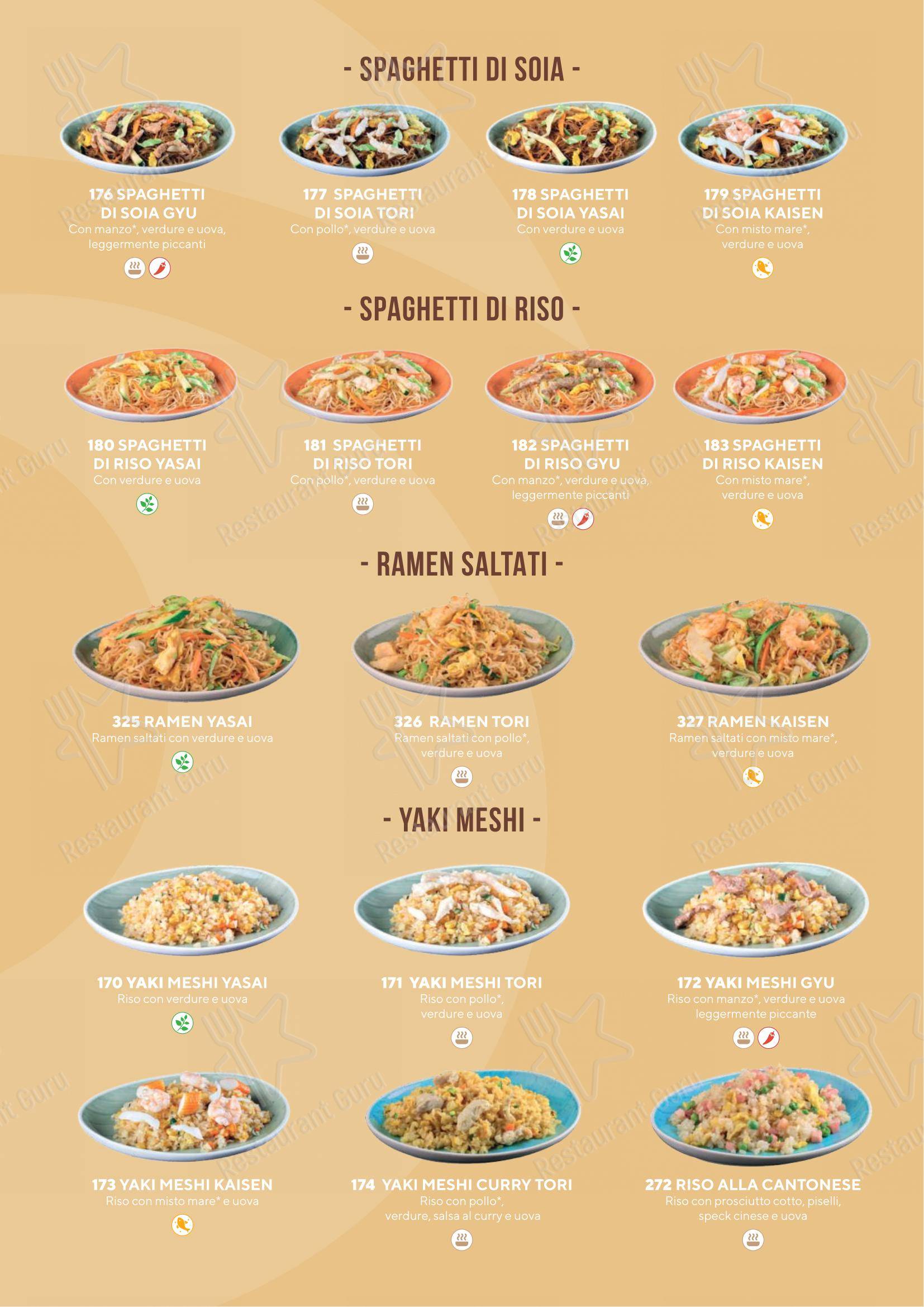 Menu per Sushiko Riva del Garda - Blue Garden in Riva del Garda