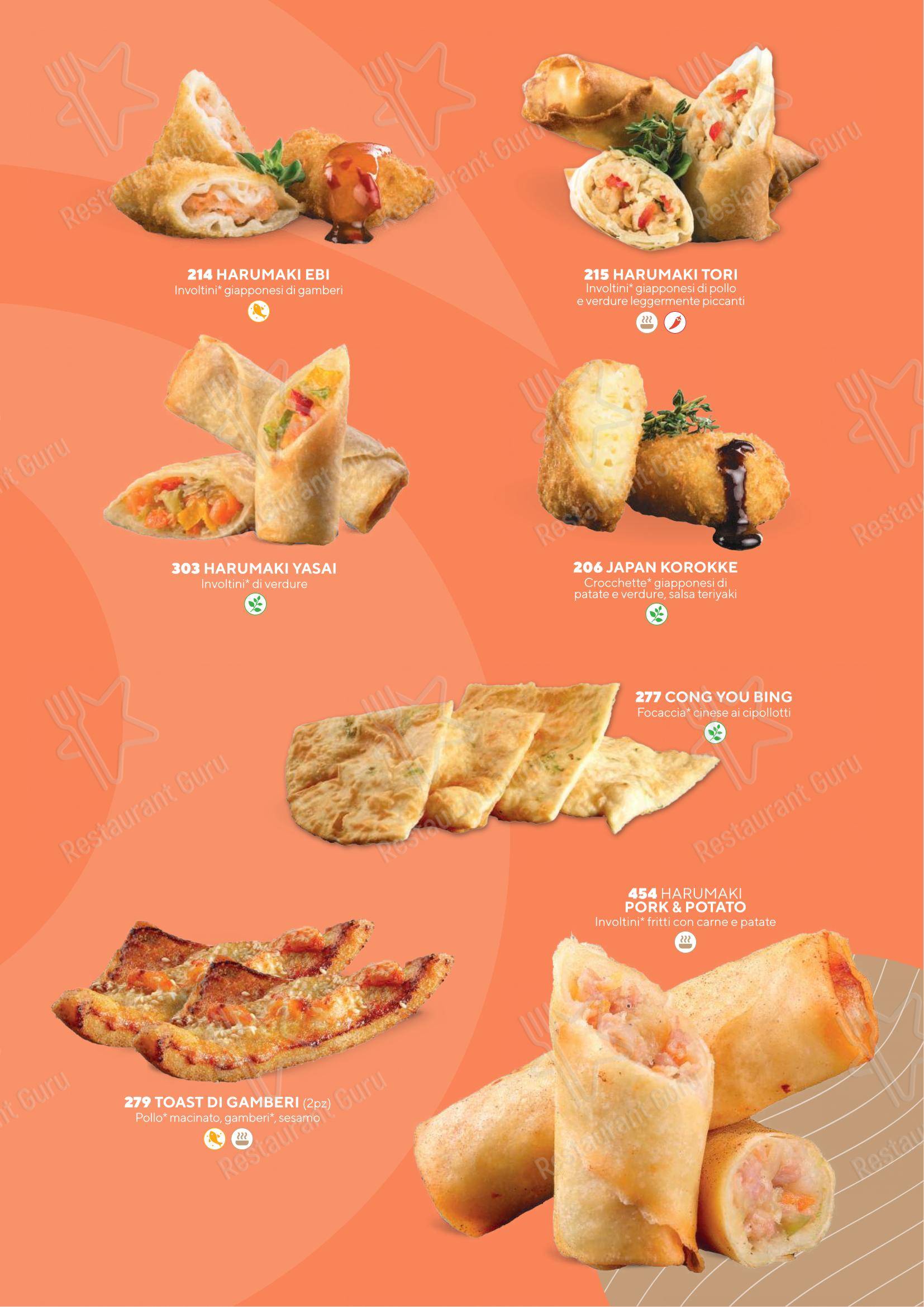 Menu per Sushiko Riva del Garda - Blue Garden in Riva del Garda