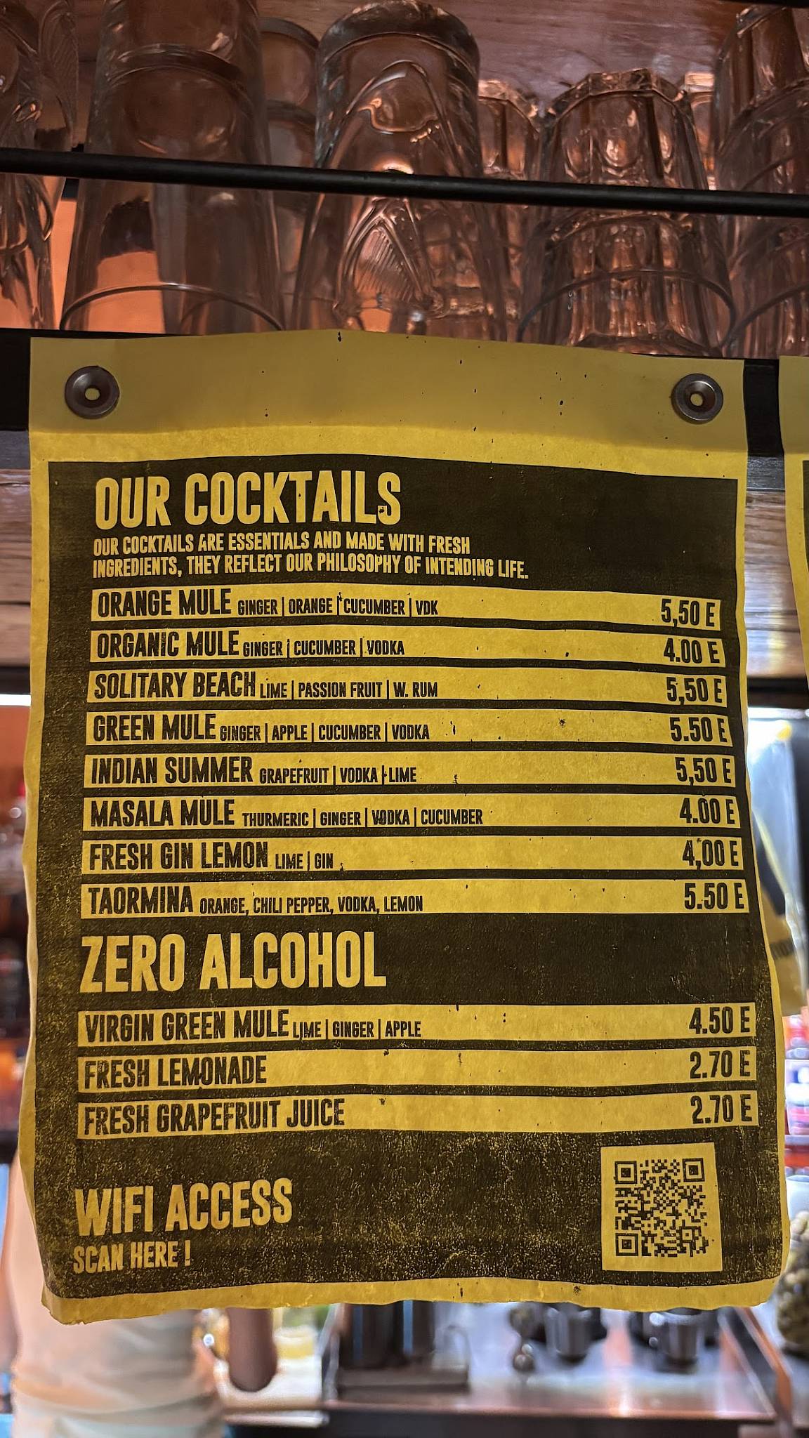 Menu di THE BOX 