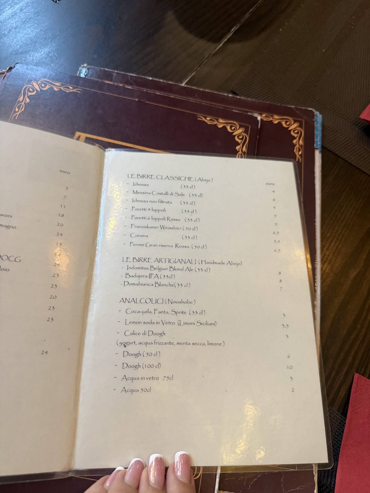 Menu di Tanur Cucina Persiana 