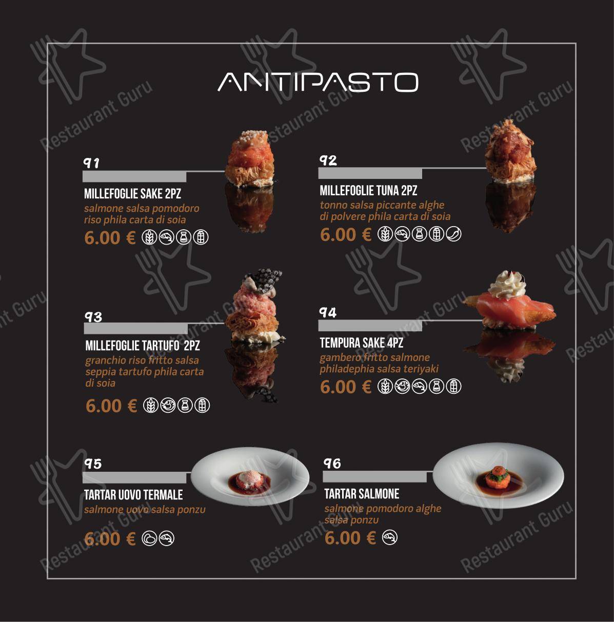 Menu di Taro Sushi - Menu