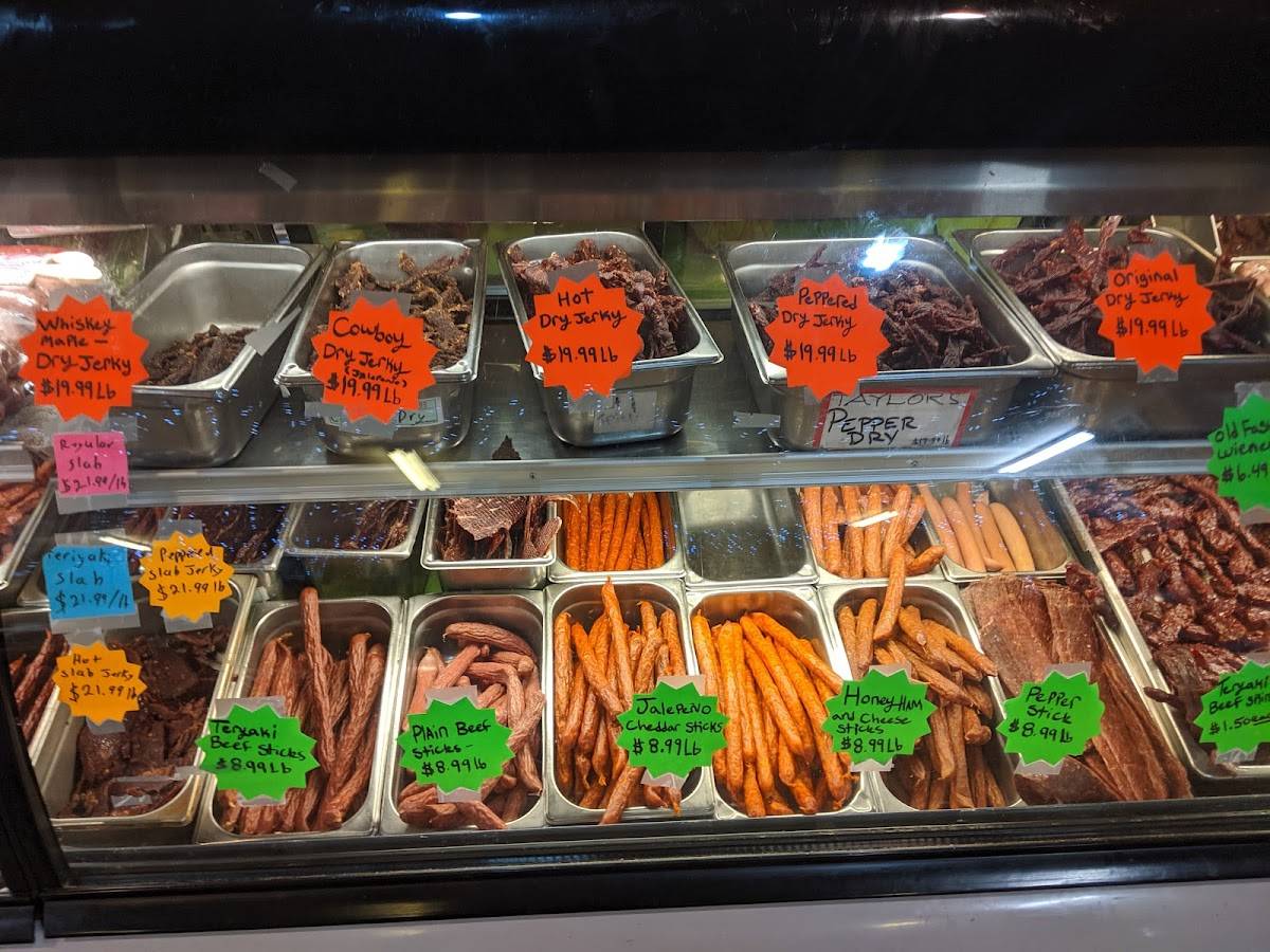 Menu at Taylor's Sausage Country Store restaurant, Cave Junction, 202 Redwood Hwy