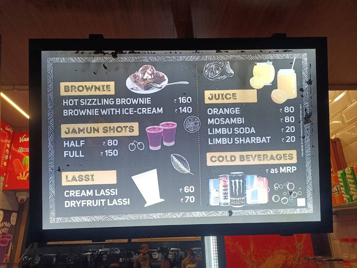 Tea Post menu
