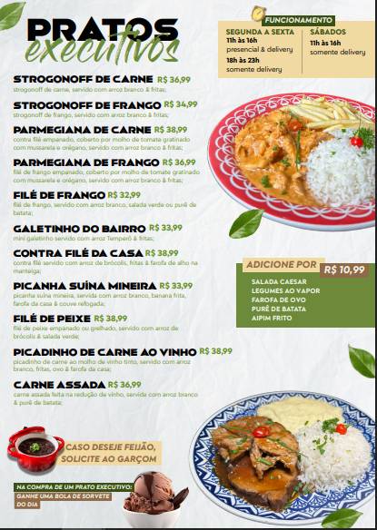 Tempero Gourmet Restaurante em Jacarepaguá Executivos, Petiscos e Experiência Gastronômica Completa cardápio