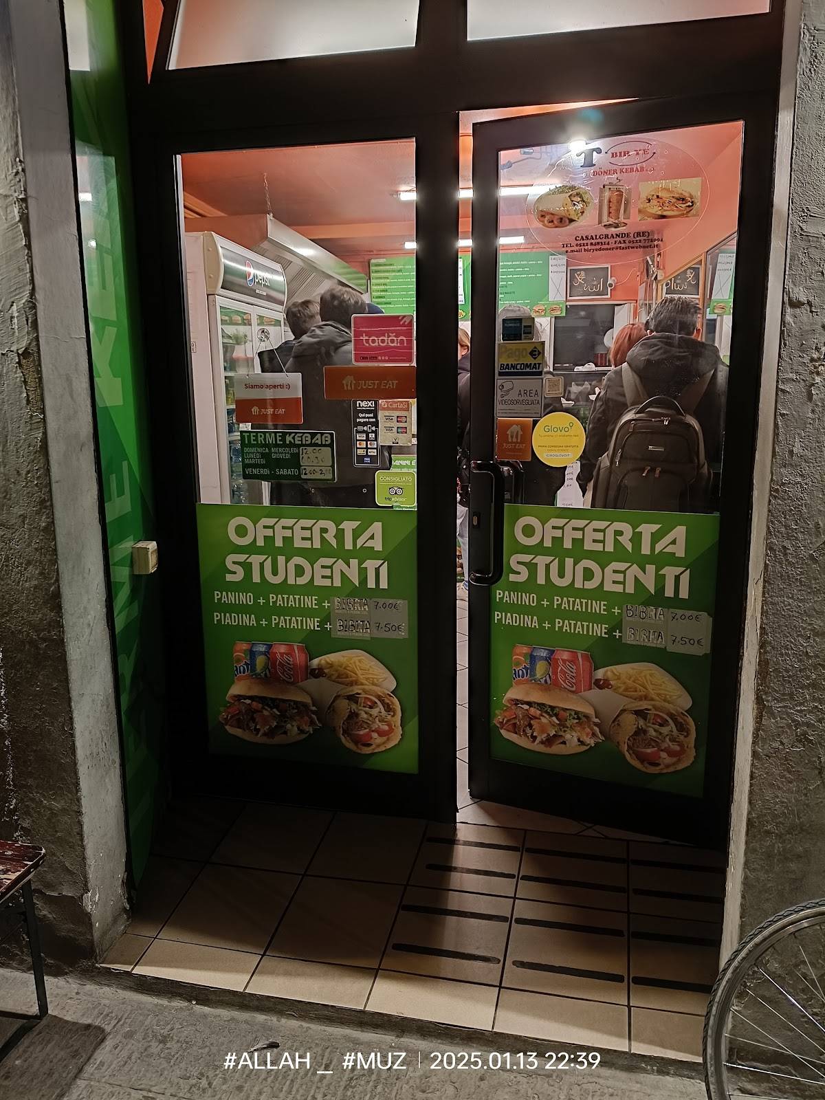 Menu di Terme Kebab 