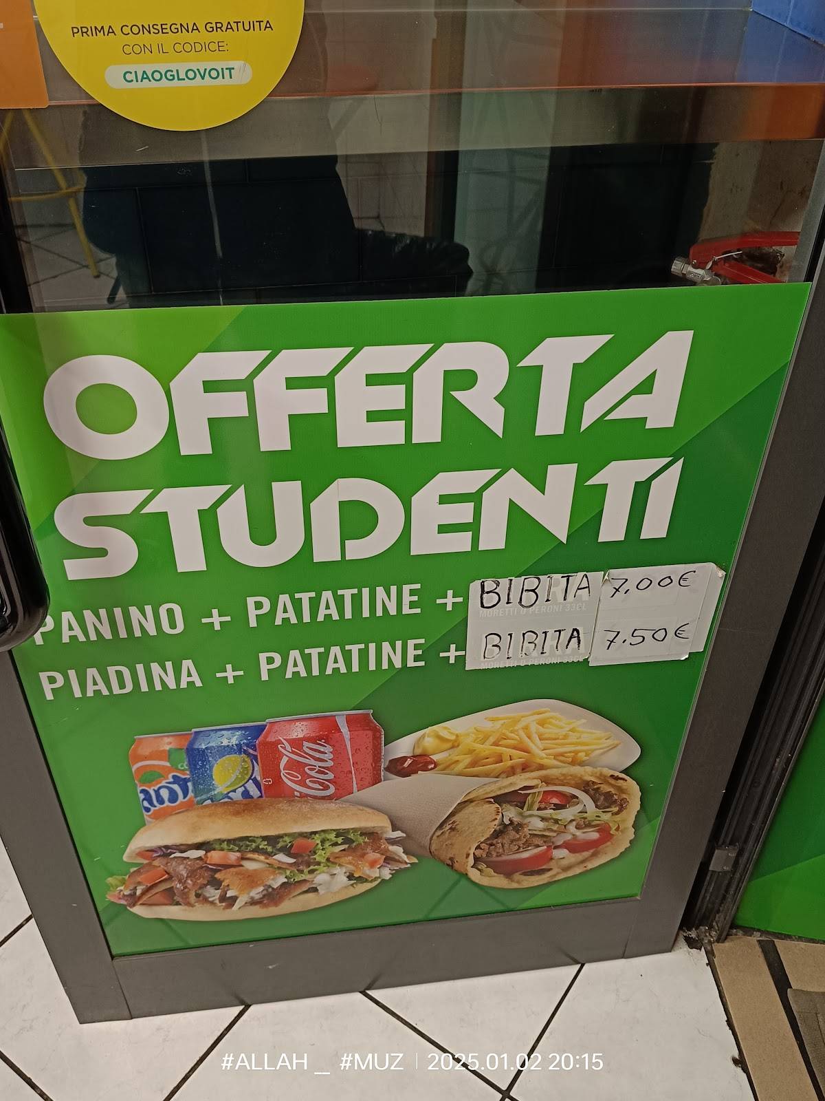 Menu di Terme Kebab 