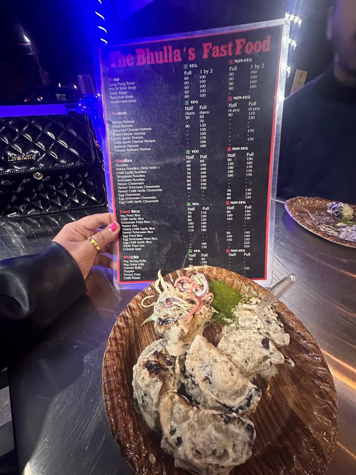 The Bhulla's Fast Food #Bff menu