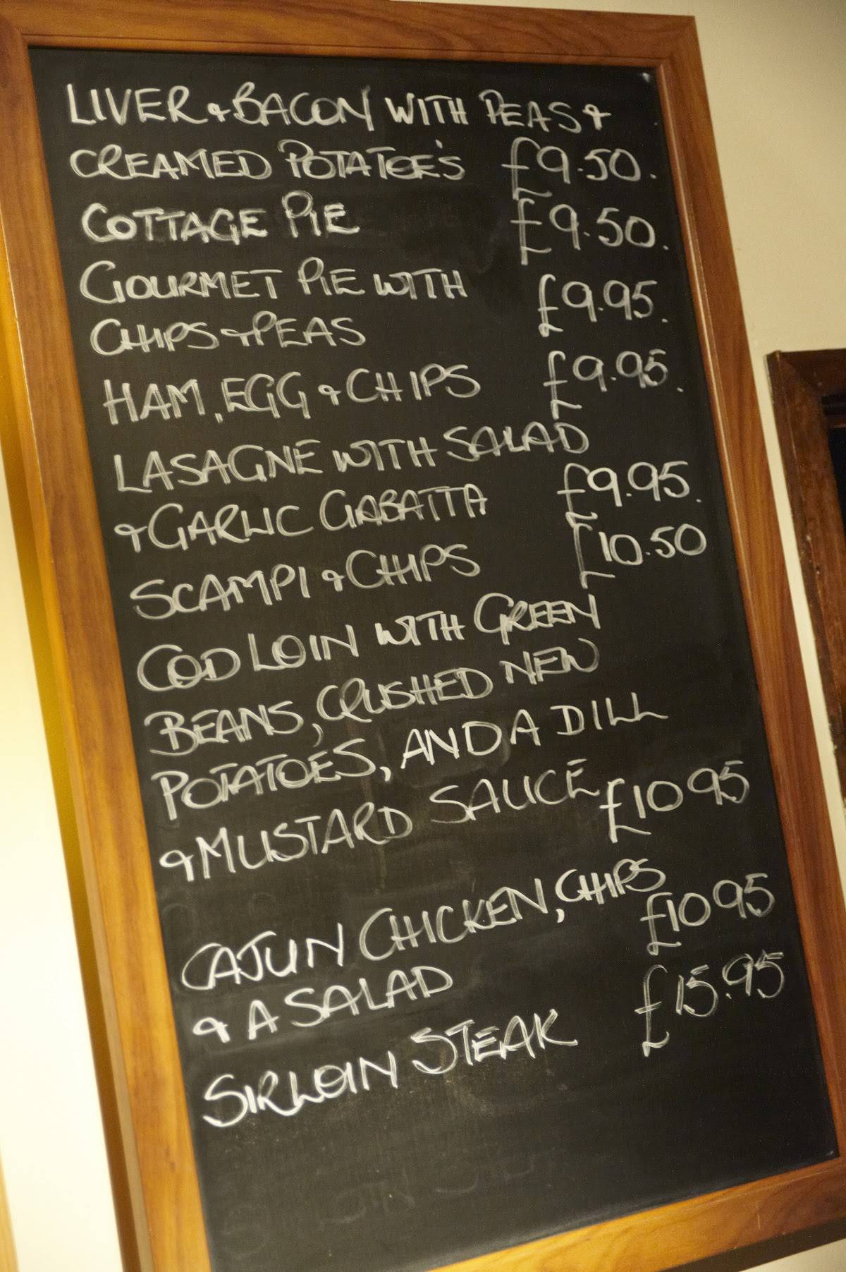 Menu at The Boars Head Inn Crowborough pub & bar, Crowborough