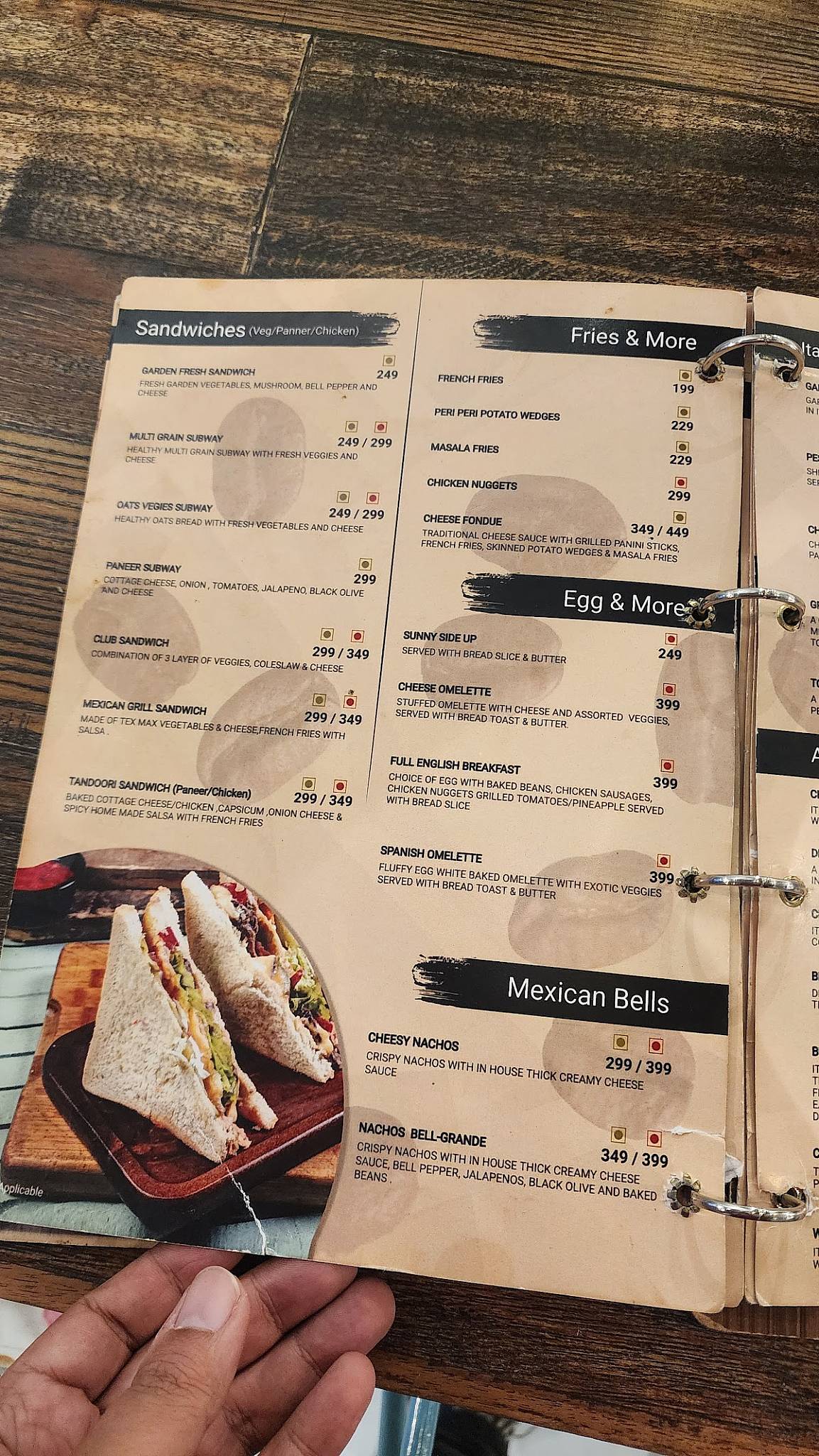 The Chocolate Room zirakpur menu