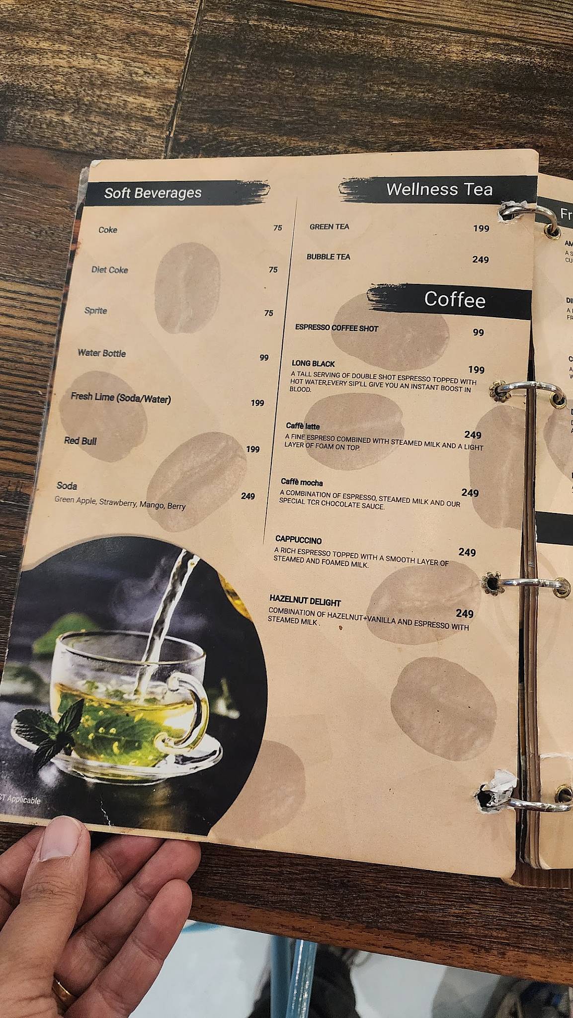 The Chocolate Room zirakpur menu