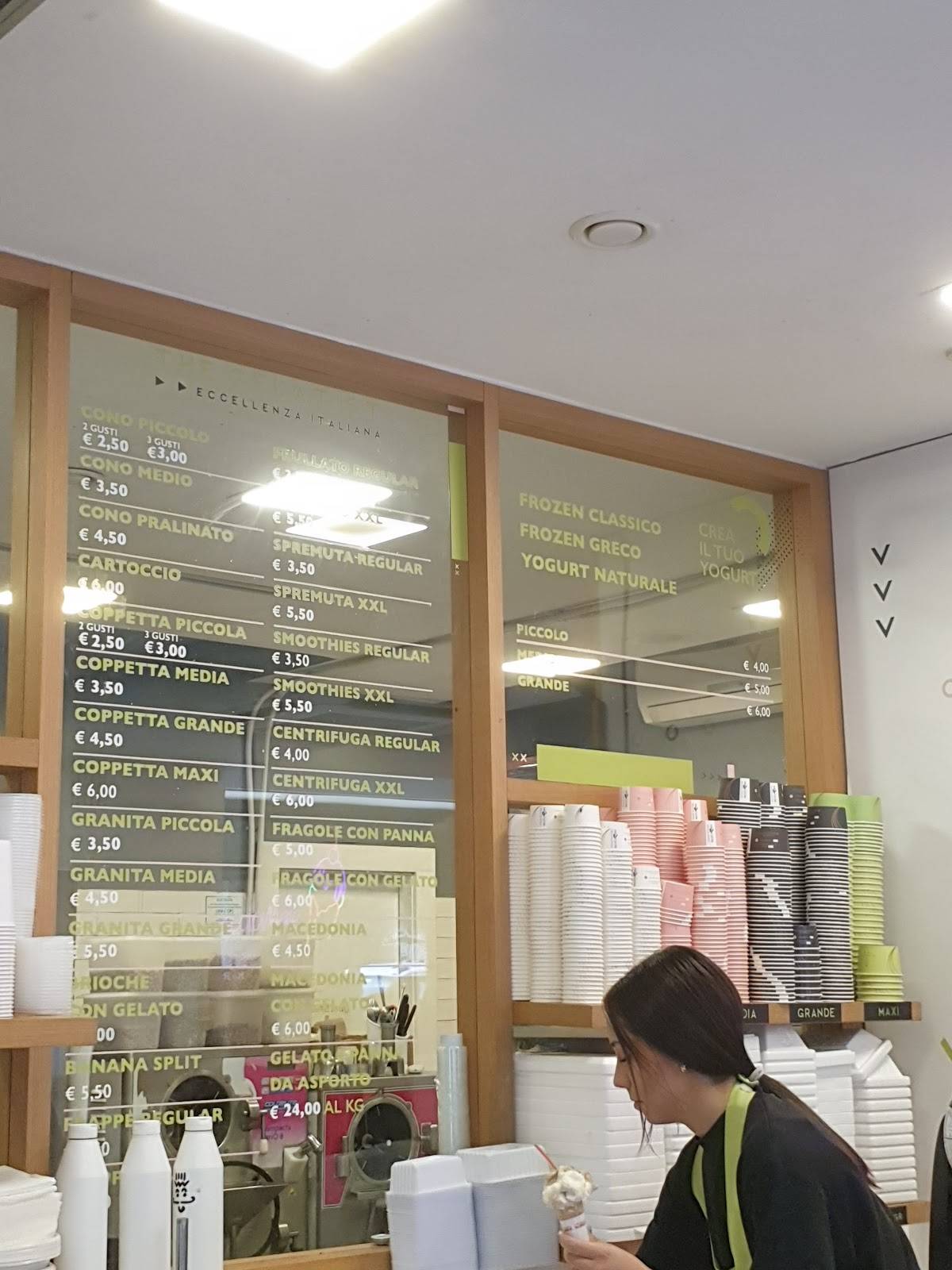 Menu di The Gelatist Tuscolana 