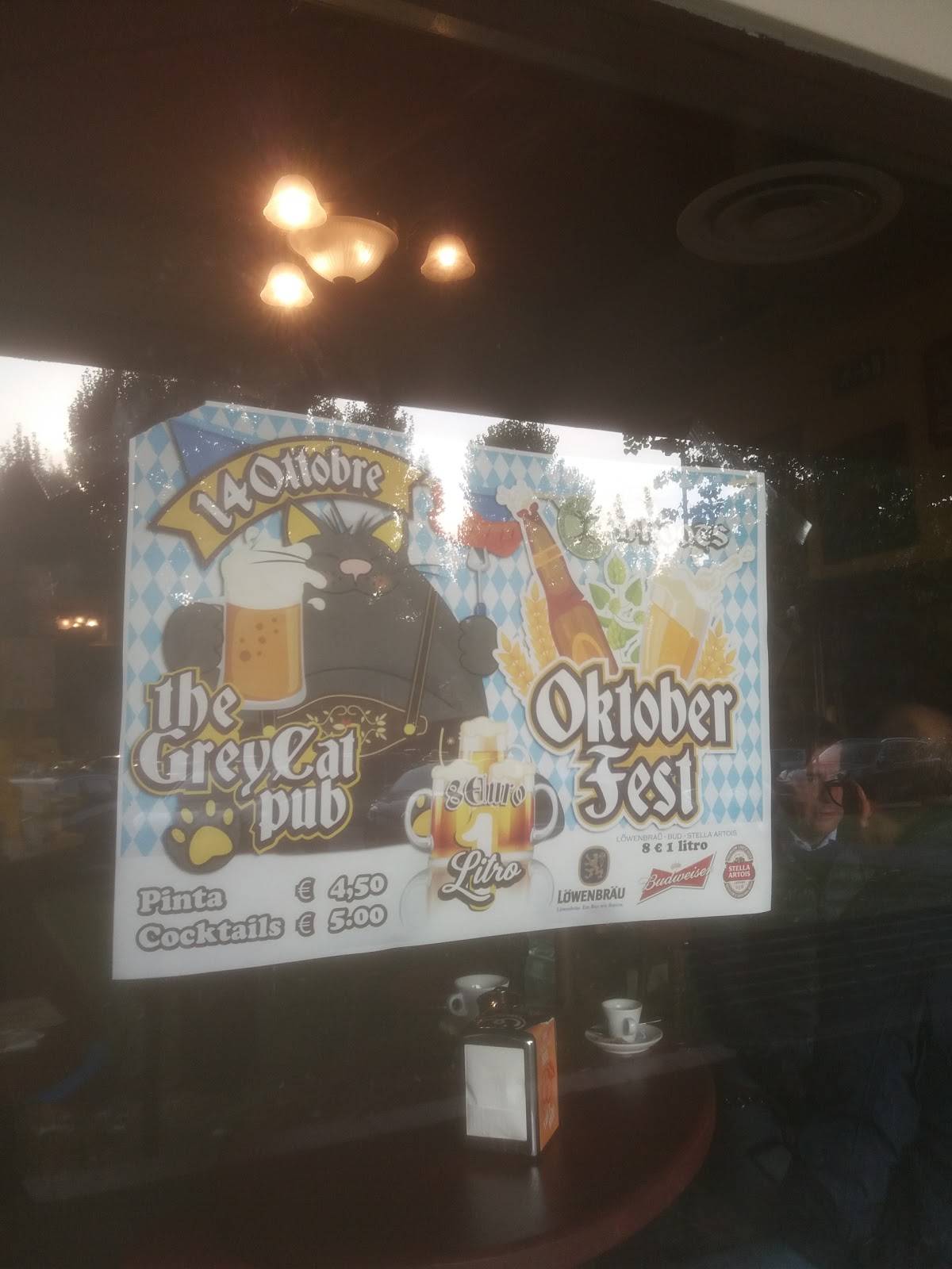 Menu di The Grey Cat Pub 