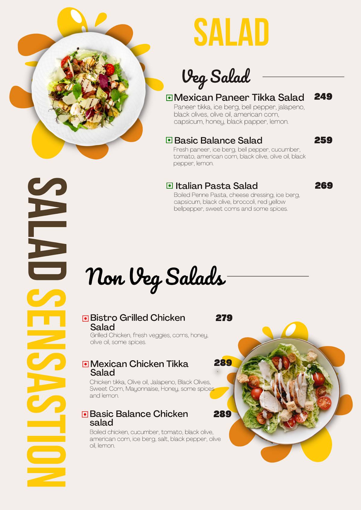 The Grey House (Cafe Terrace Lounge) Grey Courtyard menu