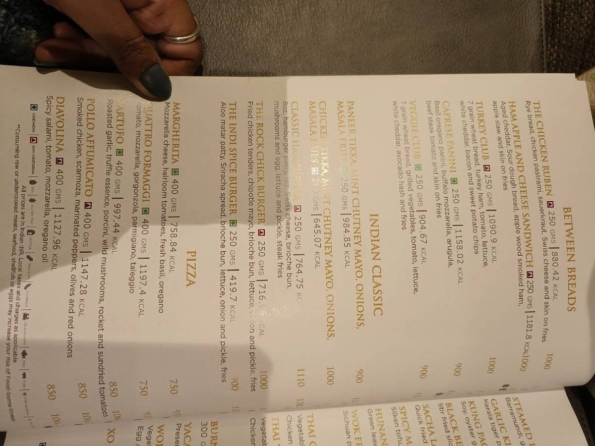 The Market menu
