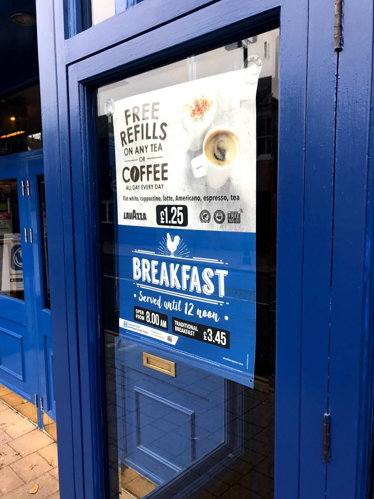 Menu at JD Wetherspoons The Prince Arthur pub & bar, Fleet