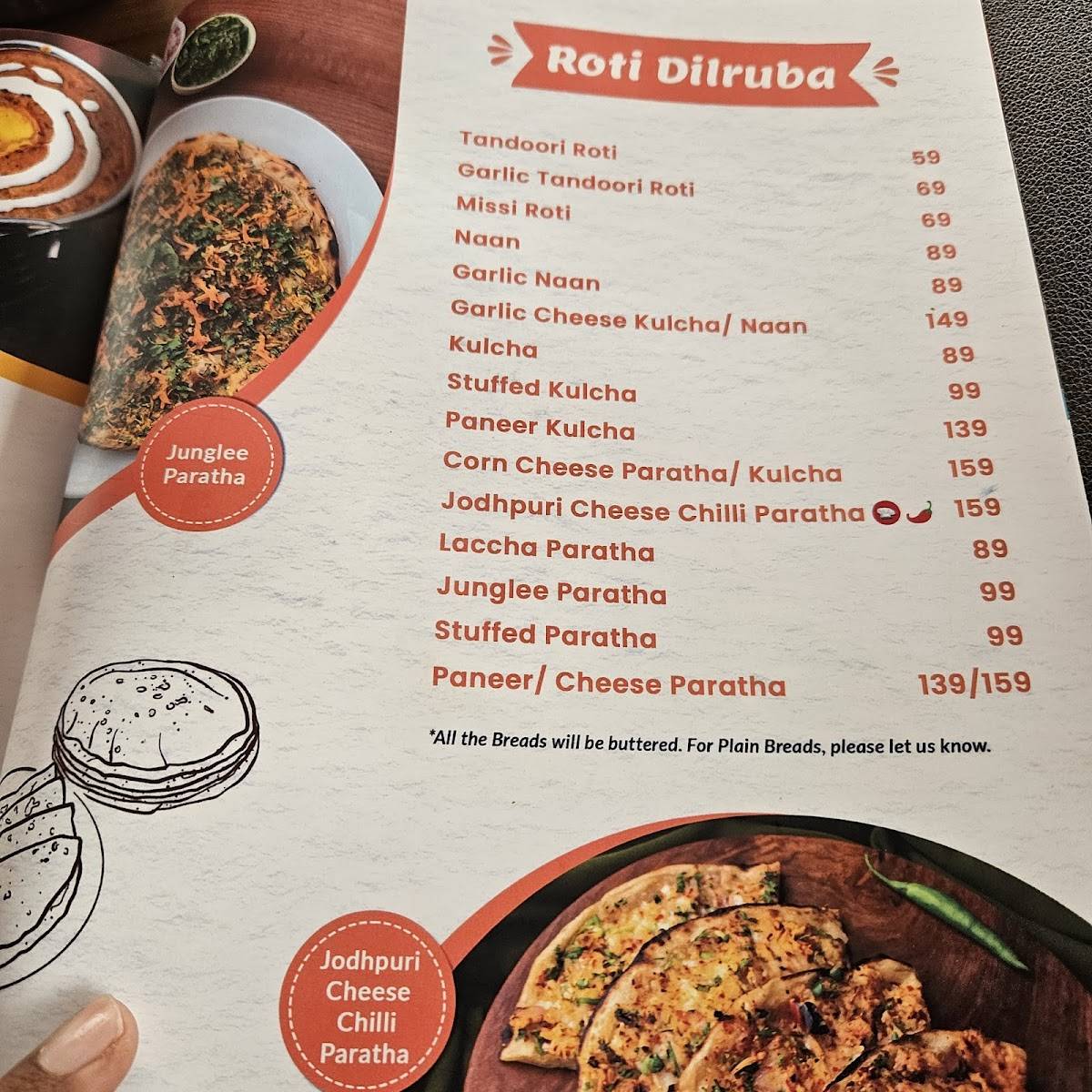 The Rasoiya Street Pure Veg Restaurant In J.P. Nagar menu