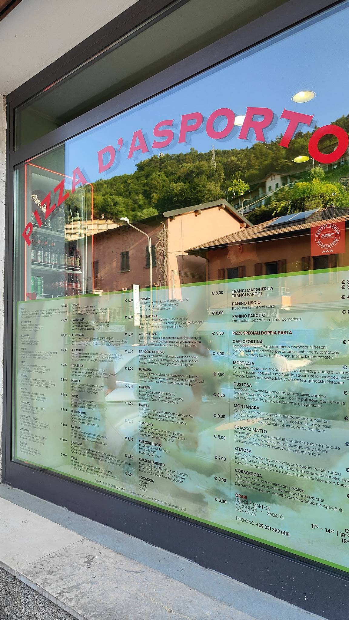 Menu di Time Pizza 
