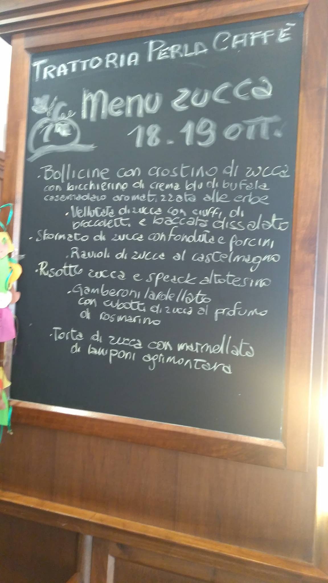 Menu di Perla Caffé 