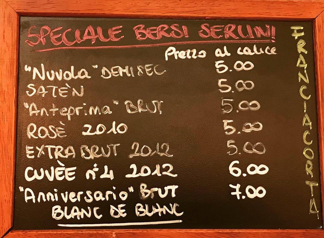 Menu di Trattoria Trieste Benedetto Buffet 