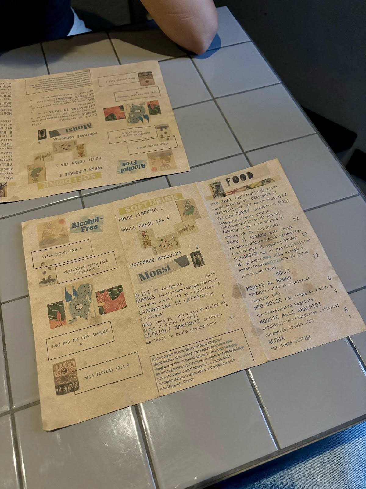 Menu di Tumbo _Cocktail Bar + Plant Food 