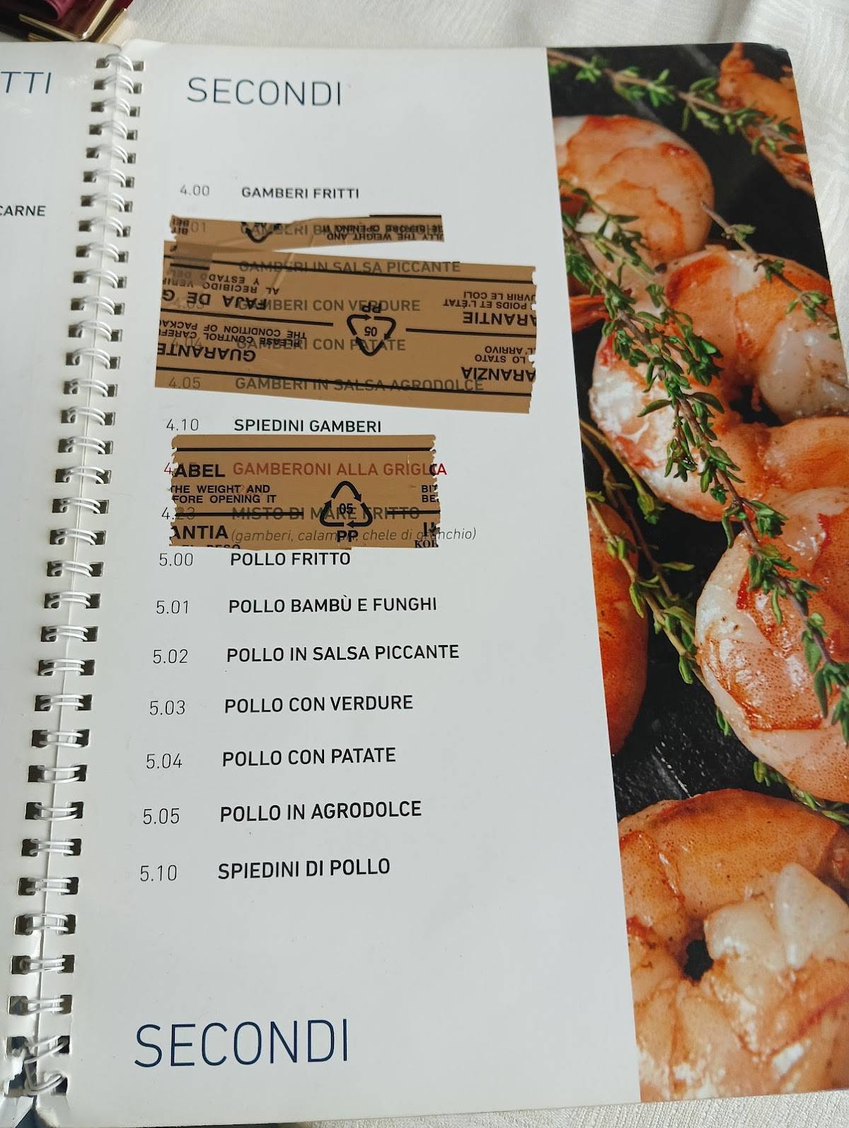 Menu di Hua LI Du 