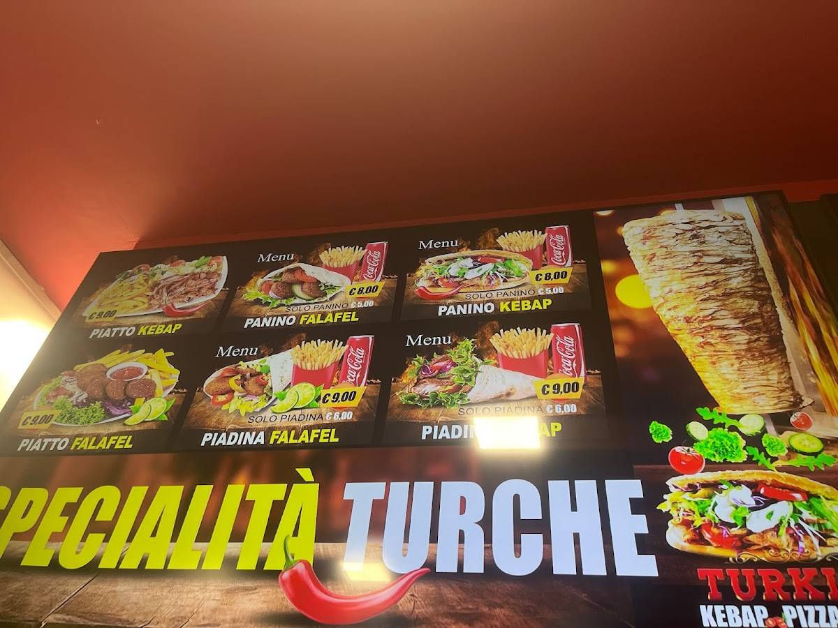 Menu di Turkish Pizza Kebap Grill 