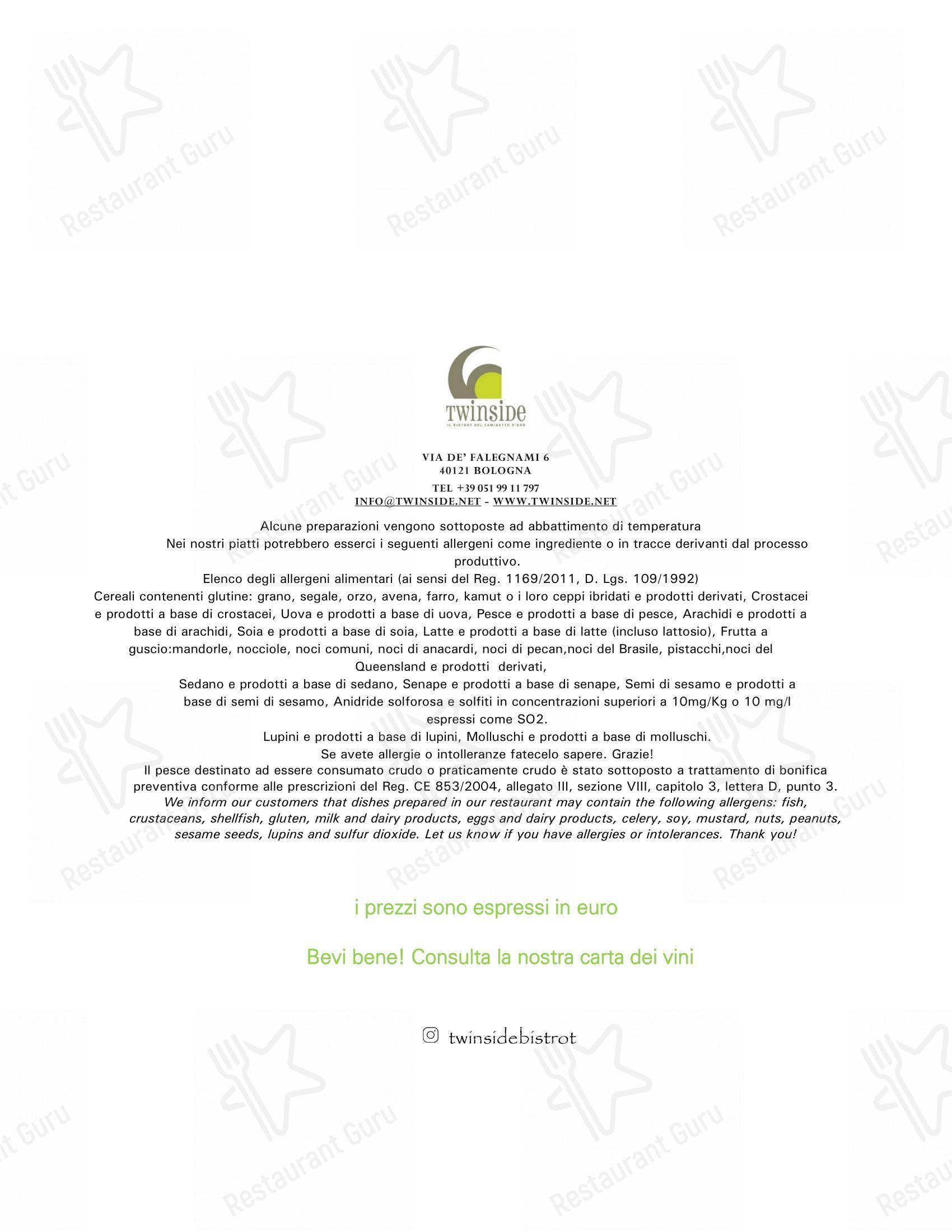 Menu di Twinside - 菜单