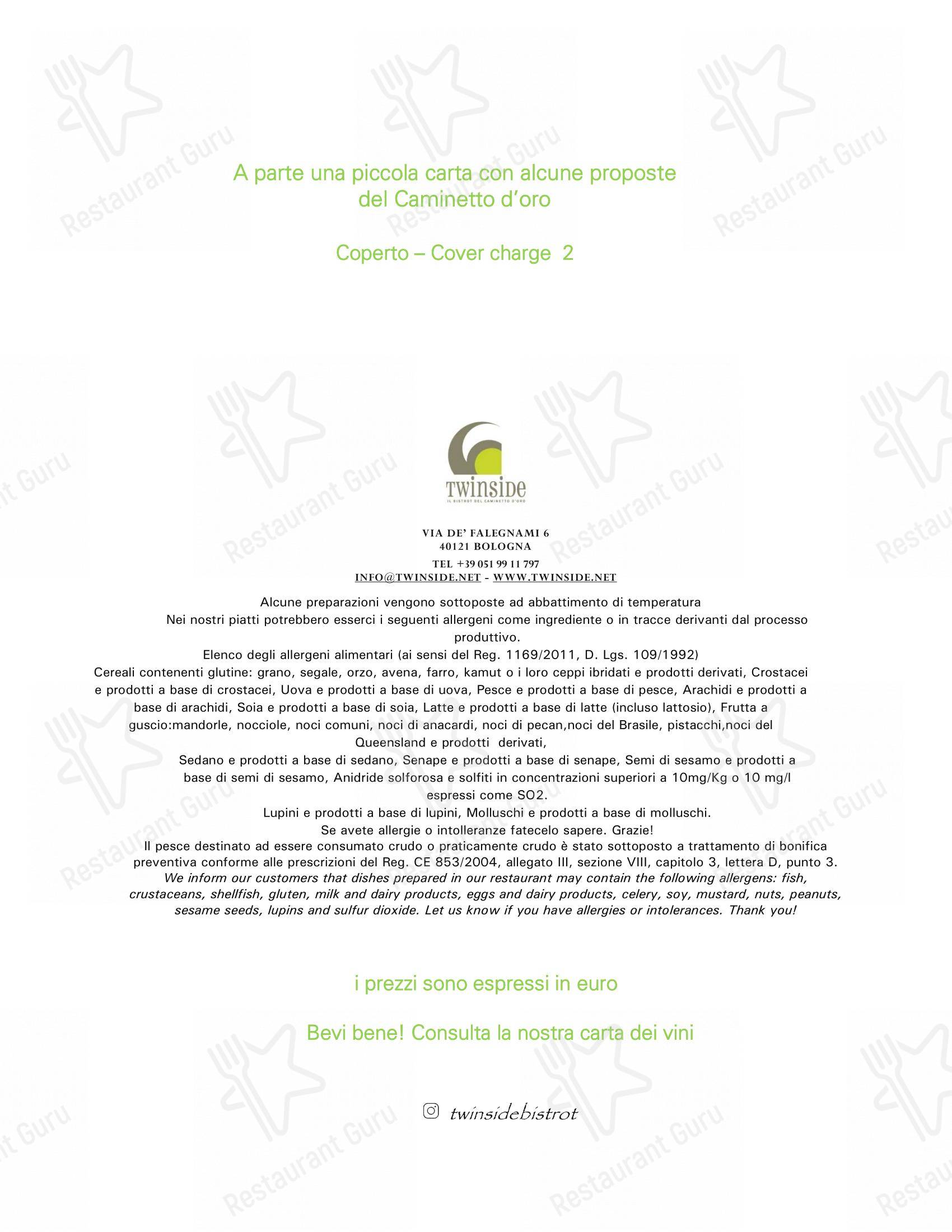 Детское per Twinside ristorante