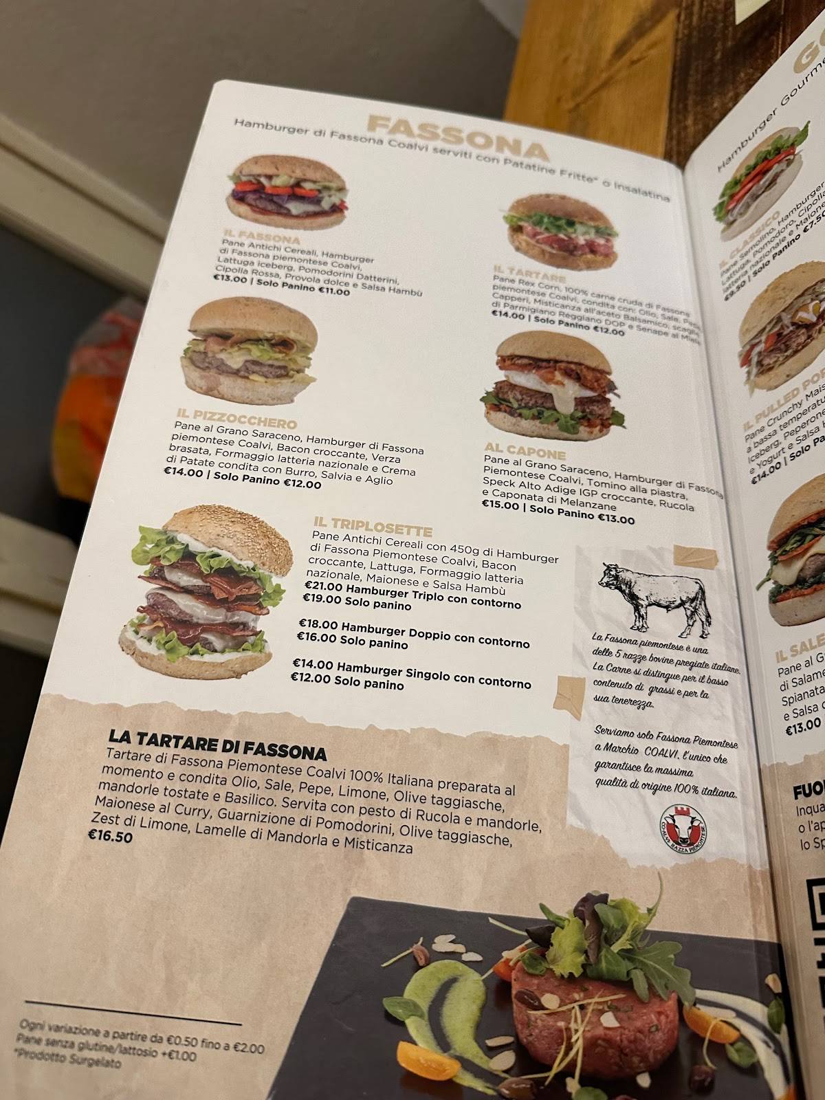Menu di Hambù 