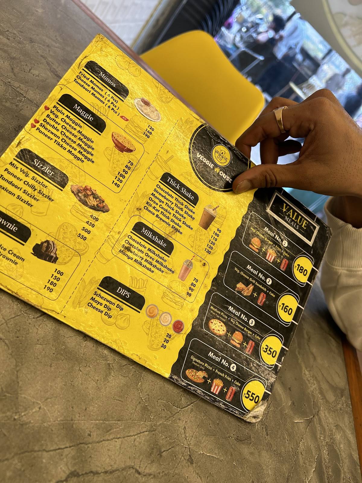 Veggie House menu