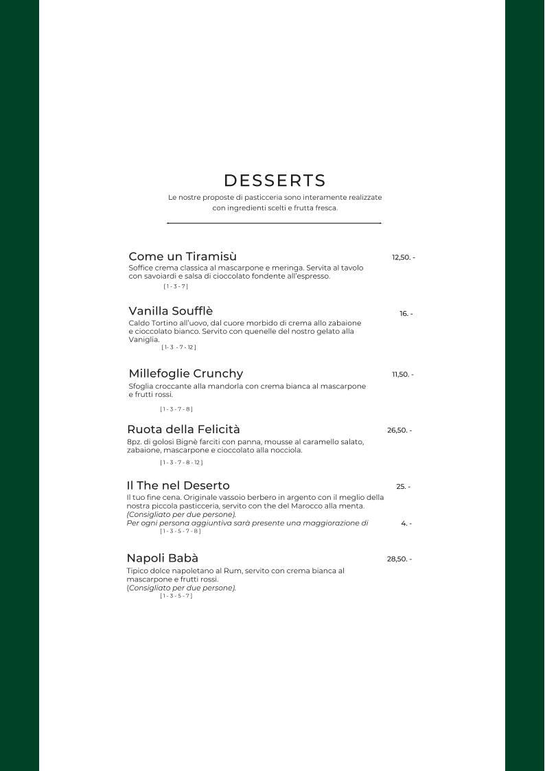 Menu di Yard Restaurant 