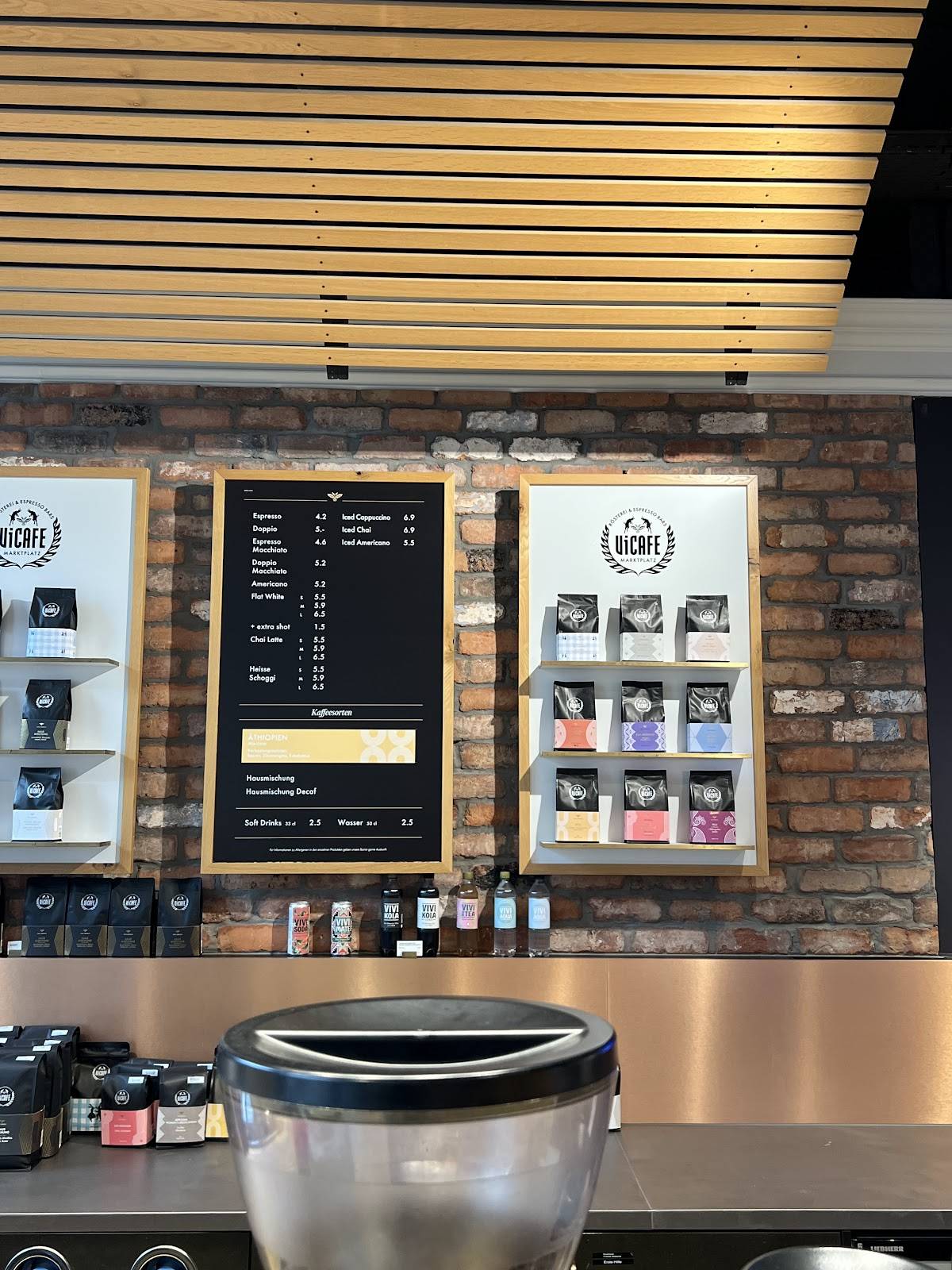 Menu di ViCAFE Marktplatz 