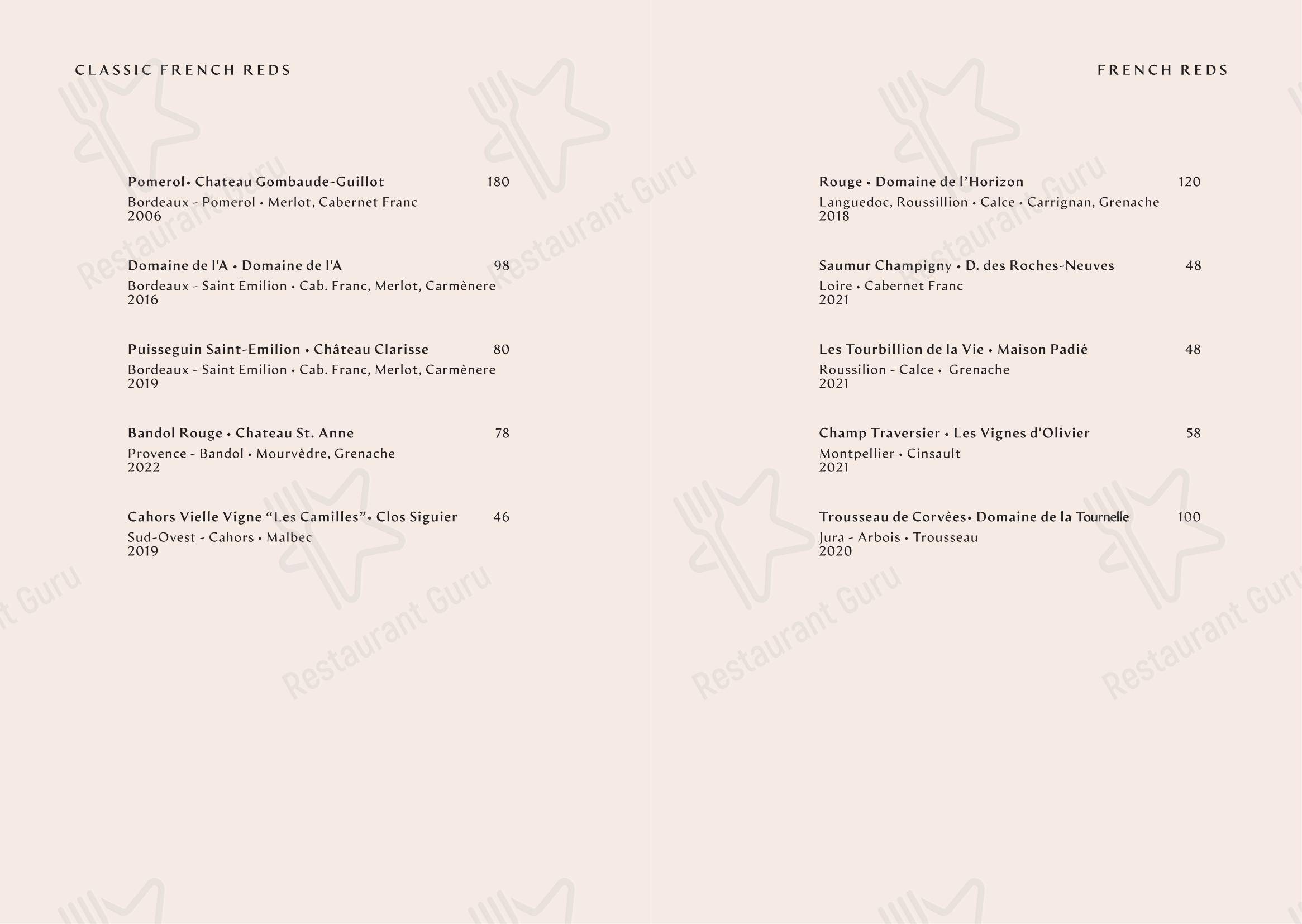 Menu bar per Yapa in Milano