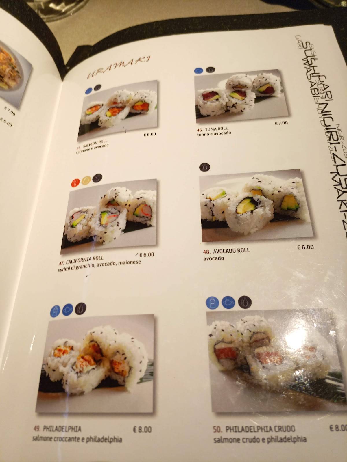 Menu di Yoshi 