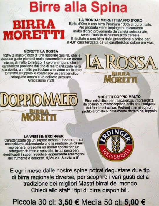 Menu di Pollicino 
