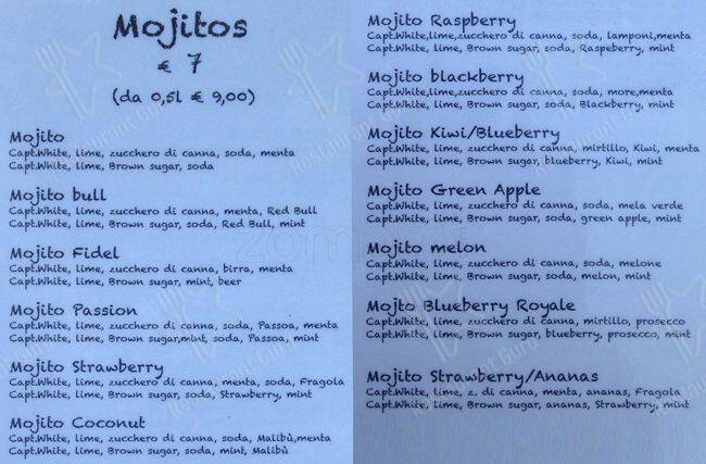 Menu di Lost River 
