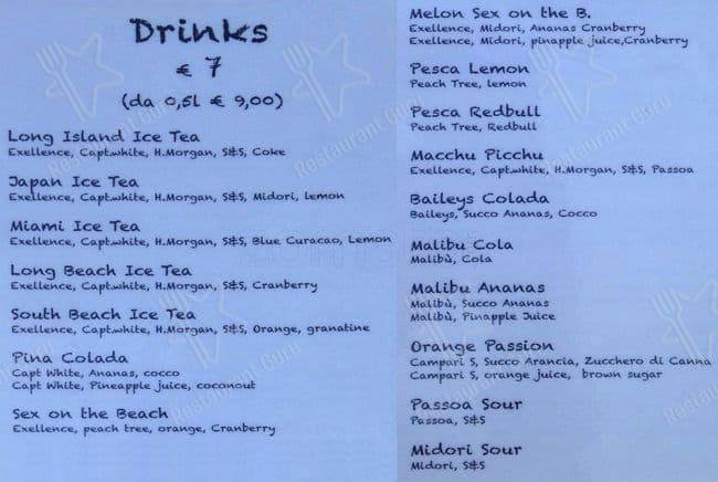 Menu di Lost River 